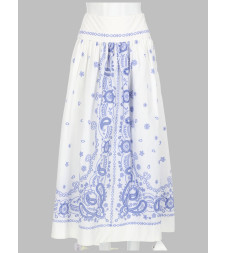 [Self-portrait] Long skirt SS26 AC26-008MSK-W_WHITE