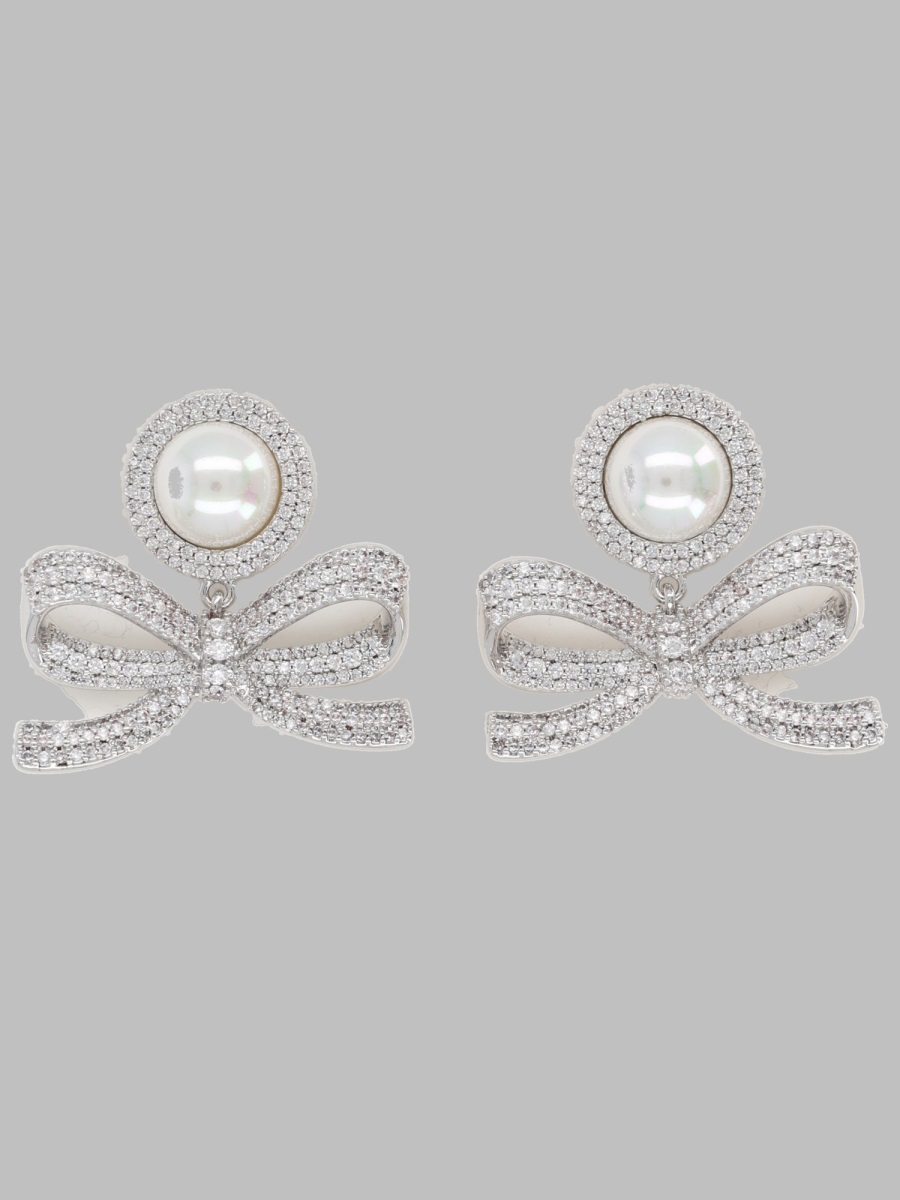 [Self-portrait] Earring SS26 SS26-604E-SL_SILVER
