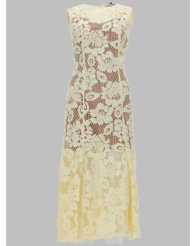 [Self-portrait] Sleeveless dress SS26 SS26-094M-Y_YELLOW