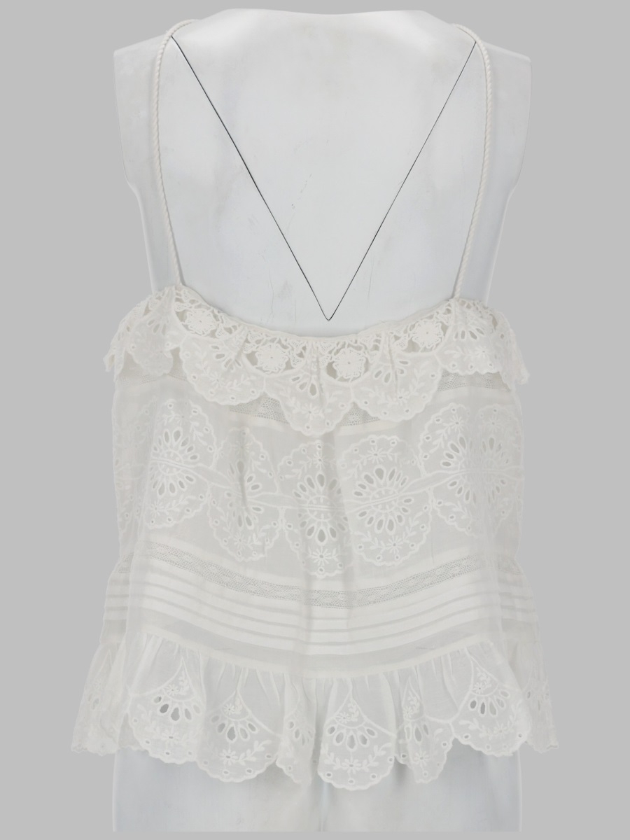 [Marant Etoile] T-shirts Sleeveless SS26 HT0769FA_D1J05E20WH