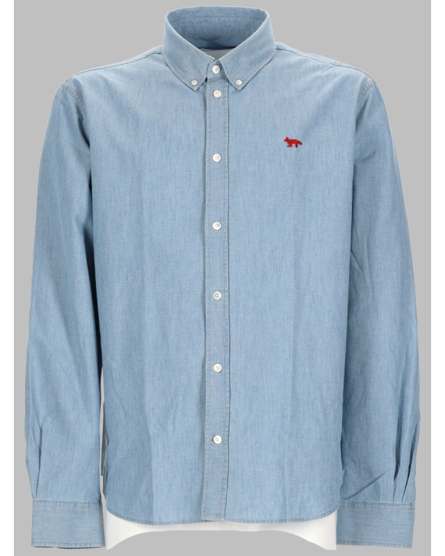 [MAISON KITSUNE] Shirts Long Sleeve SS26 QM00426WC5006_0434
