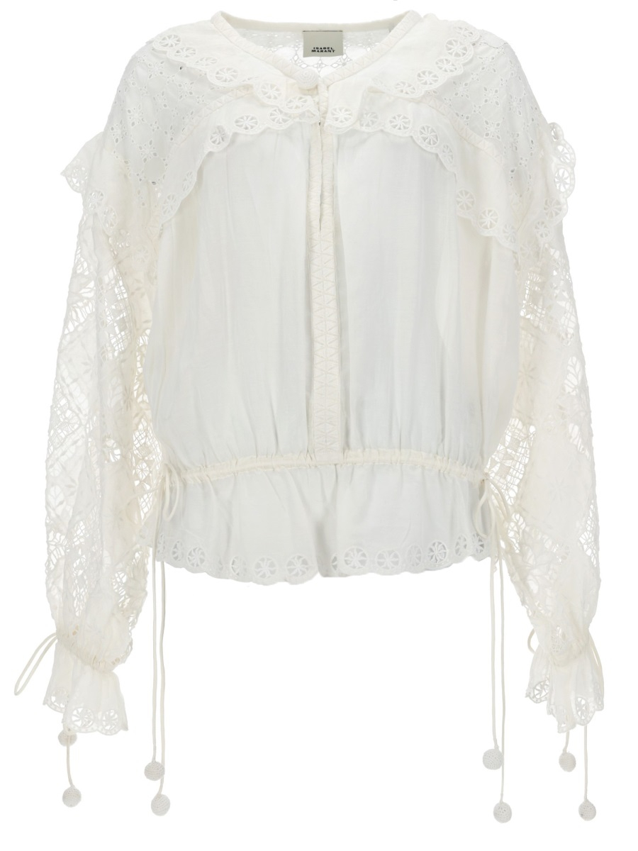 [Isabel Marant] Blouse SS26 HT0886FA_D2J17I20WH