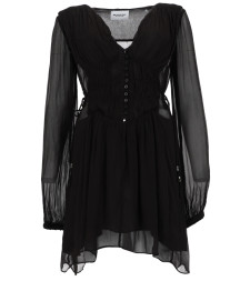 [Marant Etoile] Long sleeve dress SS26 RO0969FA_D1J08E01BK