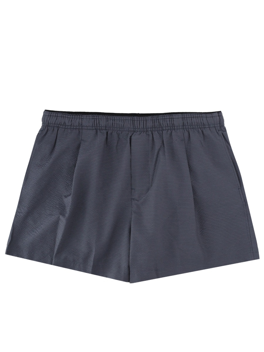 [Our Legacy] Swim Pants SS26 M2266BM_MOONWAKECOASTSEERSUCKER
