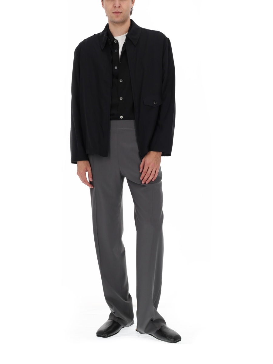 [Our Legacy] Jacket SS26 M2261EEB_ECLIPSEBLACKMERINOVOILE
