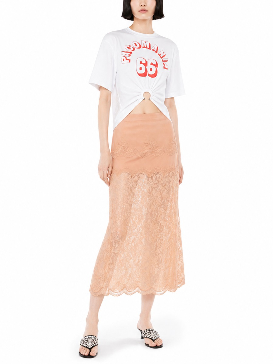 [RABANNE] Long skirt SS26 26PJJU021PA0170_P259