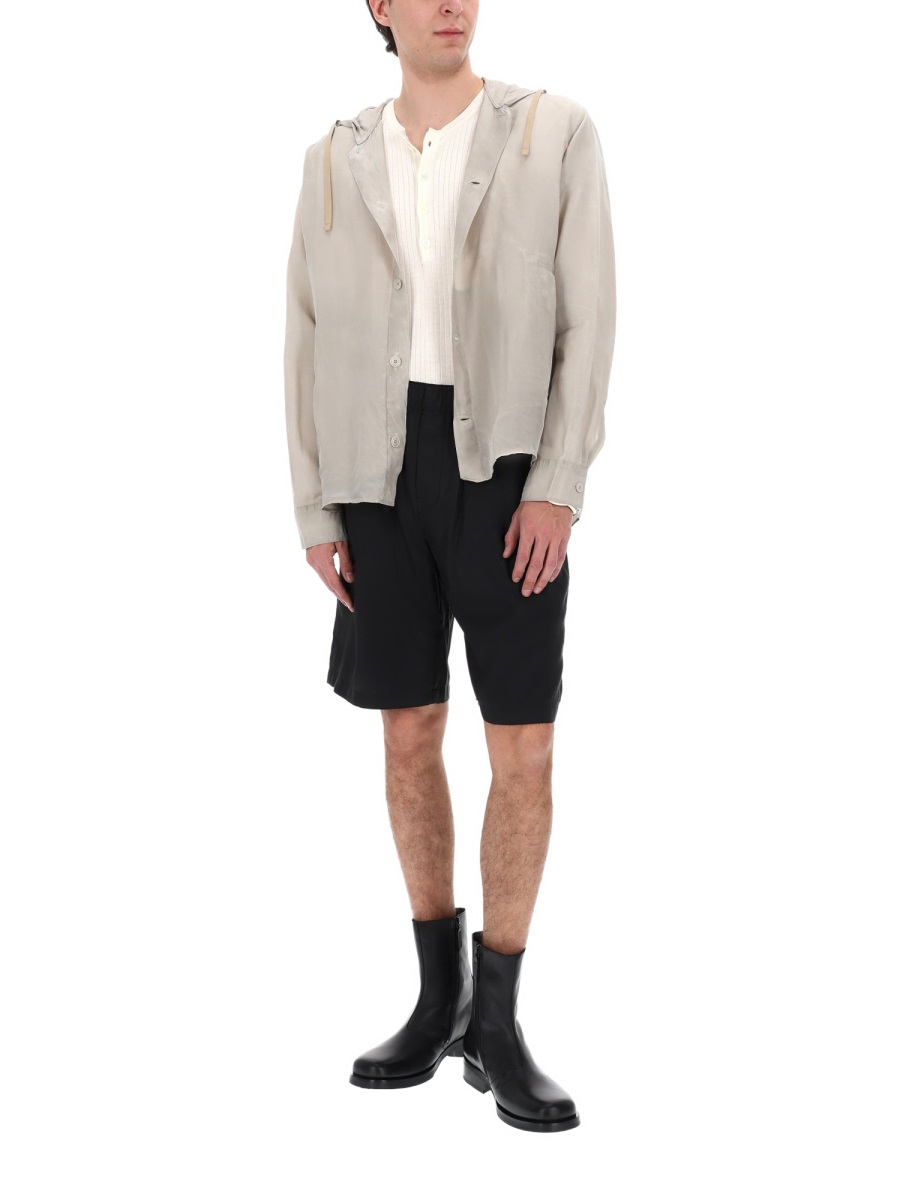 [Our Legacy] Shirts Long Sleeve SS26 M2262RW_GHOSTGREYWAXDIPPEDCUPRO