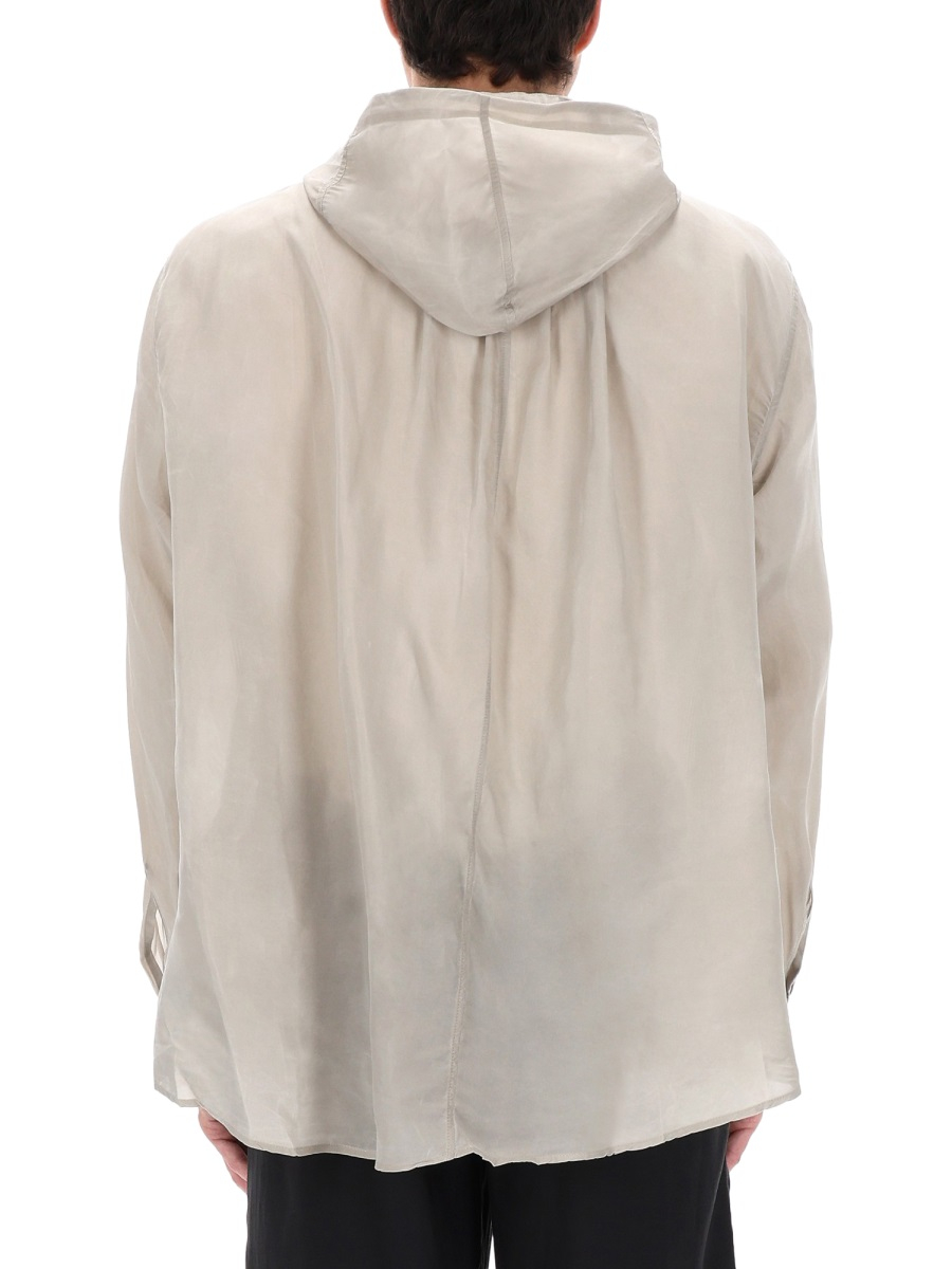 [Our Legacy] Shirts Long Sleeve SS26 M2262RW_GHOSTGREYWAXDIPPEDCUPRO