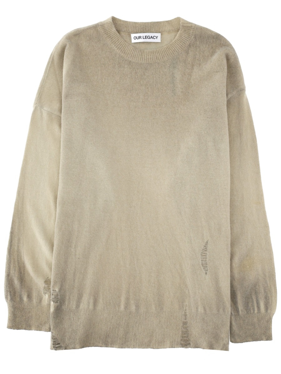 [Our Legacy] Knitwear SS26 M2263SM_MOSSSPRAYDYECHERUBWOOL