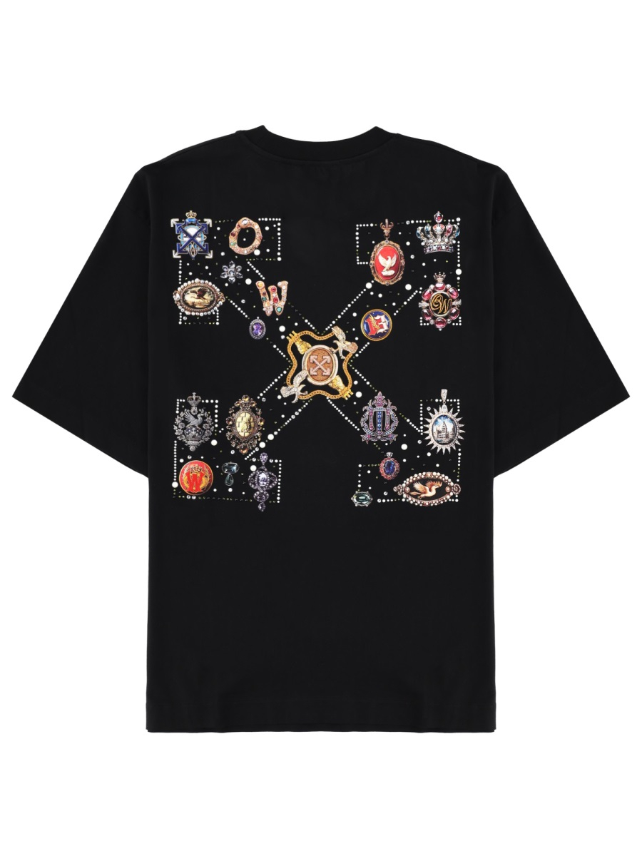[Off-White] T-shirts Short Sleeve SS26 44MAA120_S26J003001