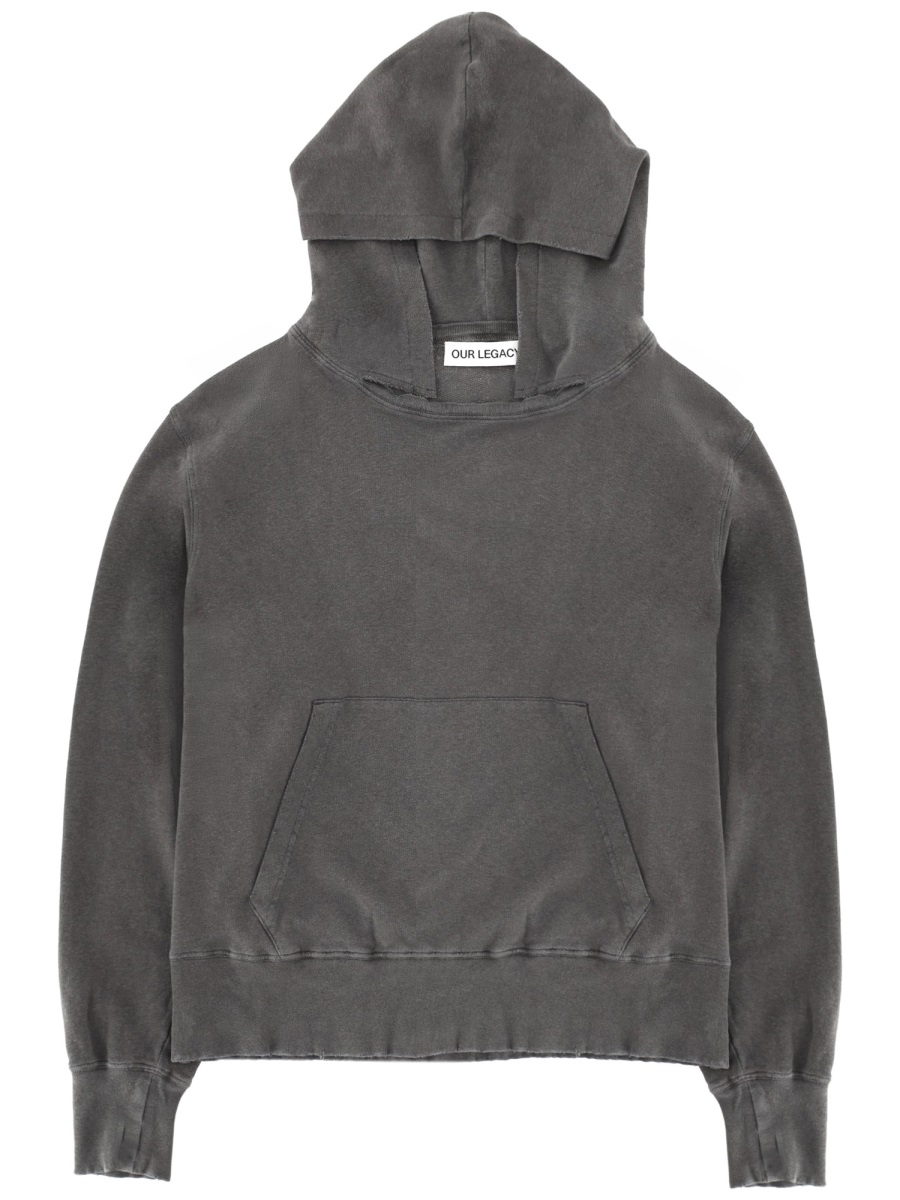 [Our Legacy] Hoodie SS26 M2266RWB_WASHEDBLACKROGUELOOPBACK
