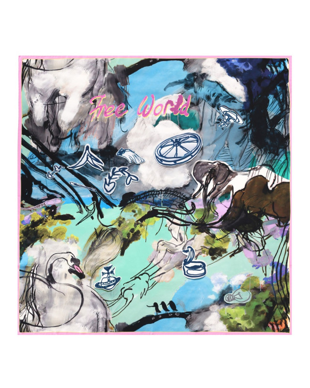 [Vivienne Westwood] Scarf SS26 81030034_W01FVL403