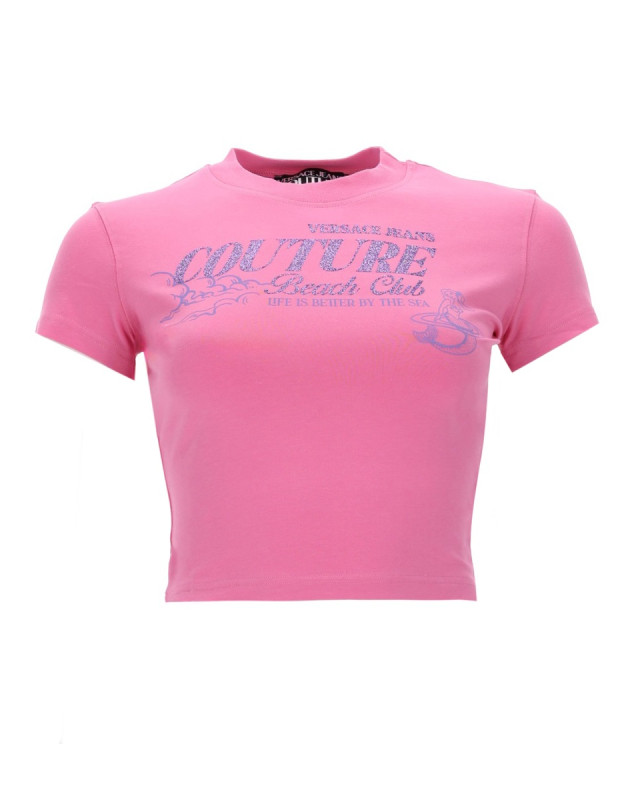 [VERSACE JEANS COUTURE] T-shirts Short Sleeve SS26 80HAHT06_CJ03T499