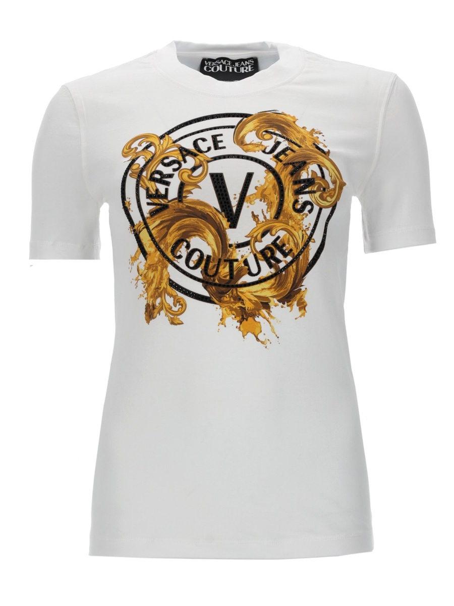 [VERSACE JEANS COUTURE] T-shirts Short Sleeve SS26 80HAHE01_CJ02EG03