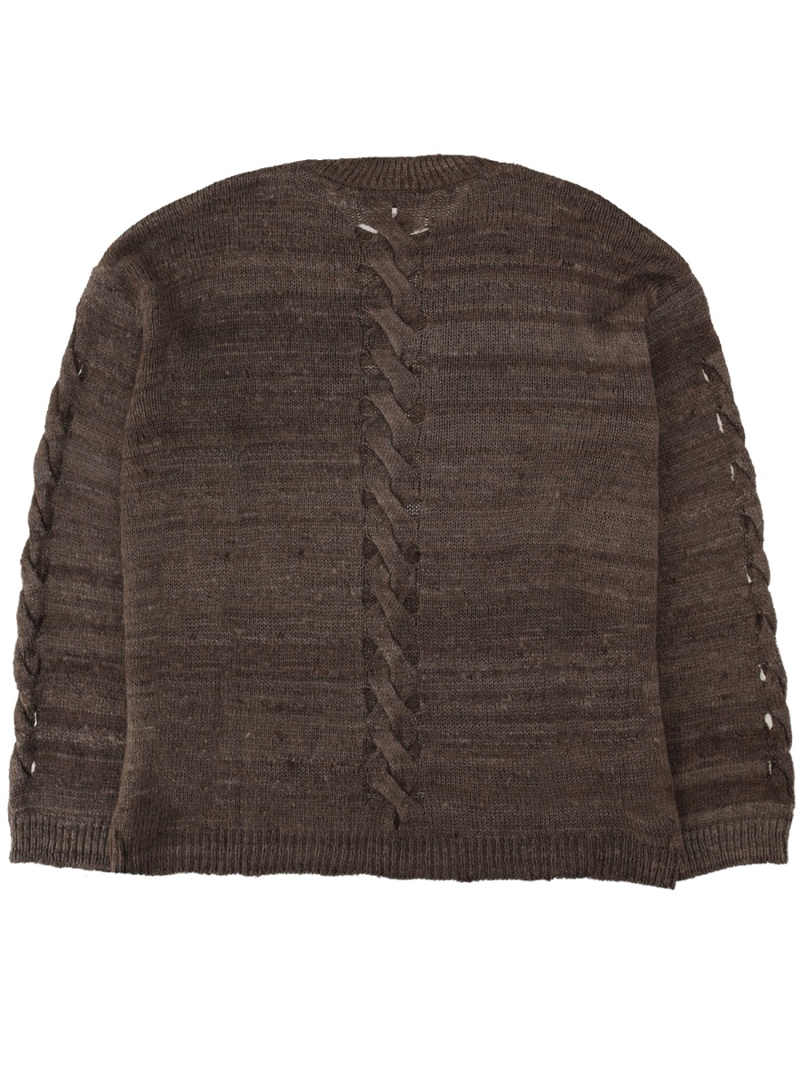 [Our Legacy] Knitwear SS26 M2263PW_WATHEREDEARTHHANDSPUNSILK