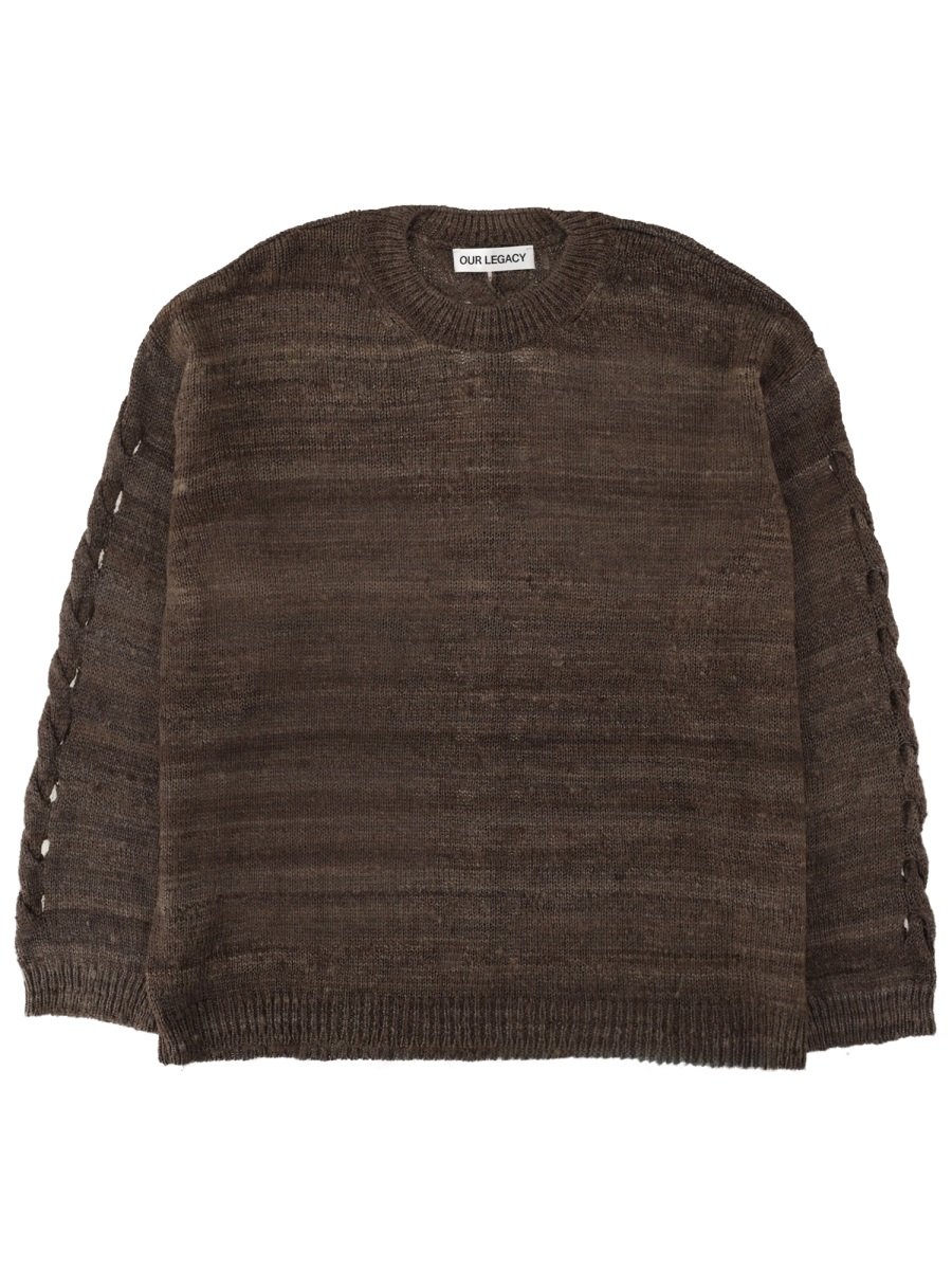 [Our Legacy] Knitwear SS26 M2263PW_WATHEREDEARTHHANDSPUNSILK