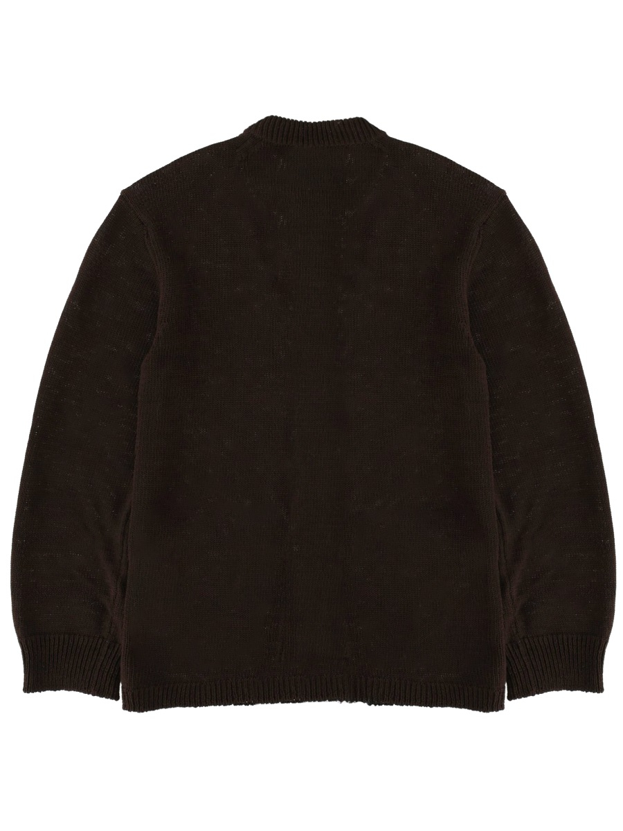 [Our Legacy] Knitwear SS26 M2263PB_BLACKCOFFEECOTTONRAFIA