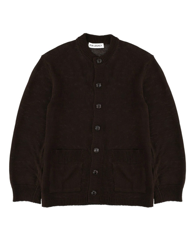 [Our Legacy] Knitwear SS26 M2263PB_BLACKCOFFEECOTTONRAFIA