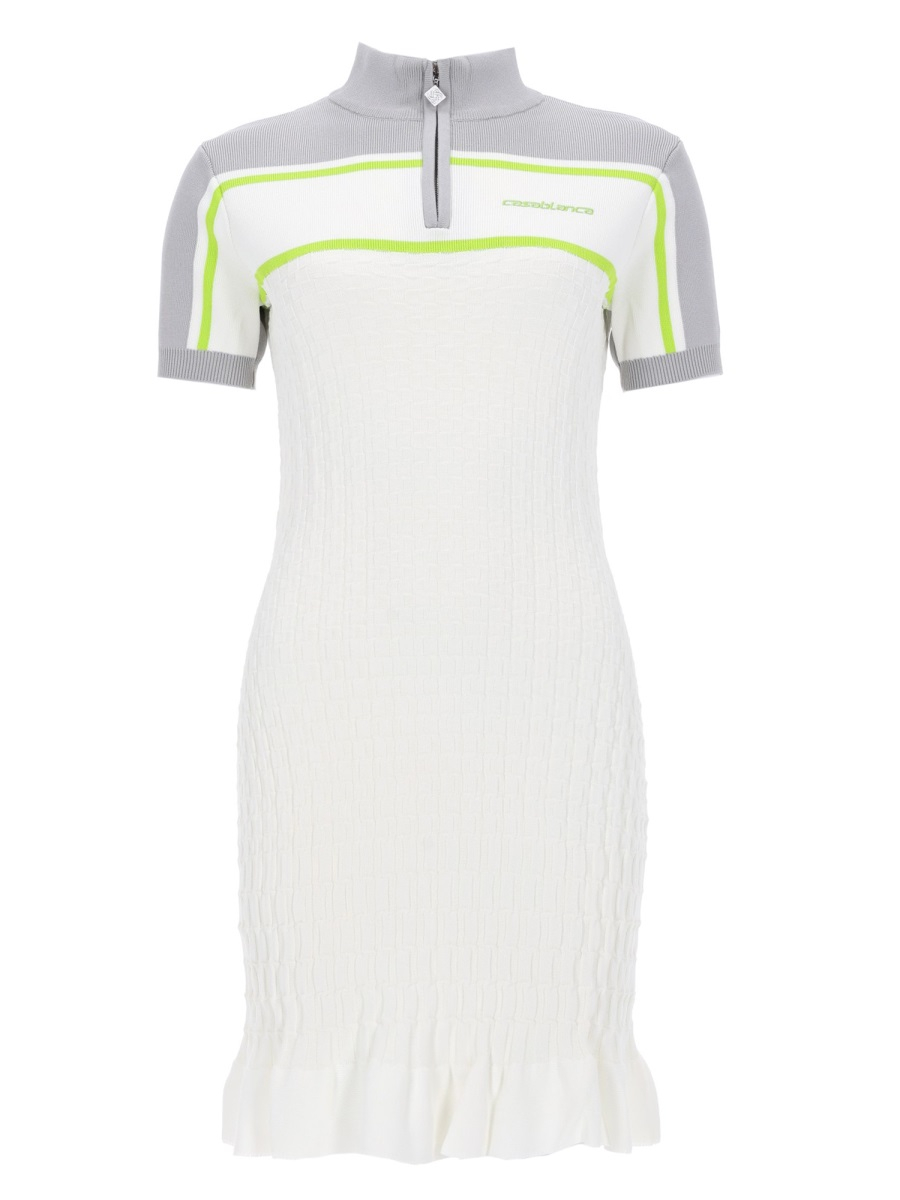[Casablanca] Short sleeve dress SS26 W-SP26-KW-1406_01WHITE