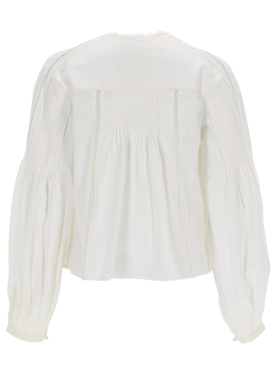 [Isabel Marant] Shirts Long Sleeve SS26 CH0308FA_D1I02I20WH