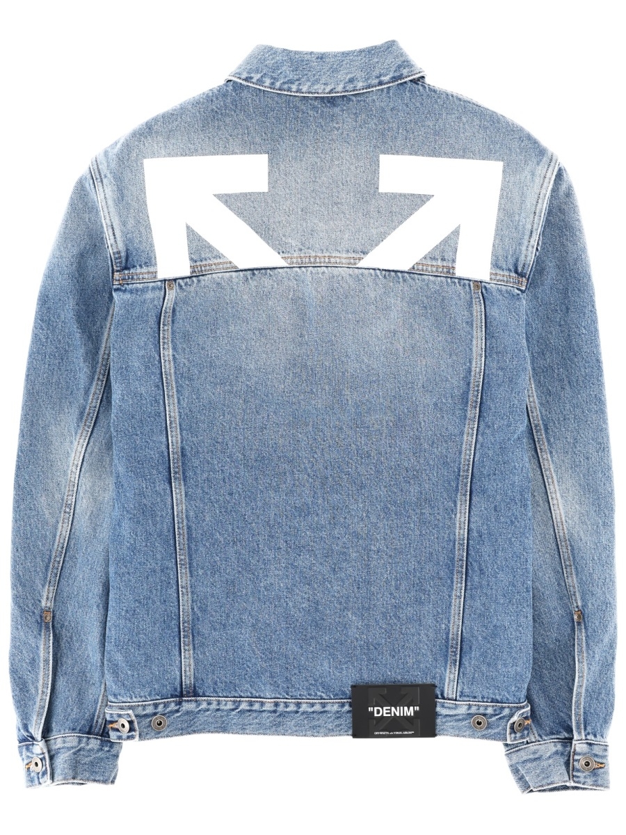 [Off-White] Denim jacket SS26 44MYE09Q_S26D002400