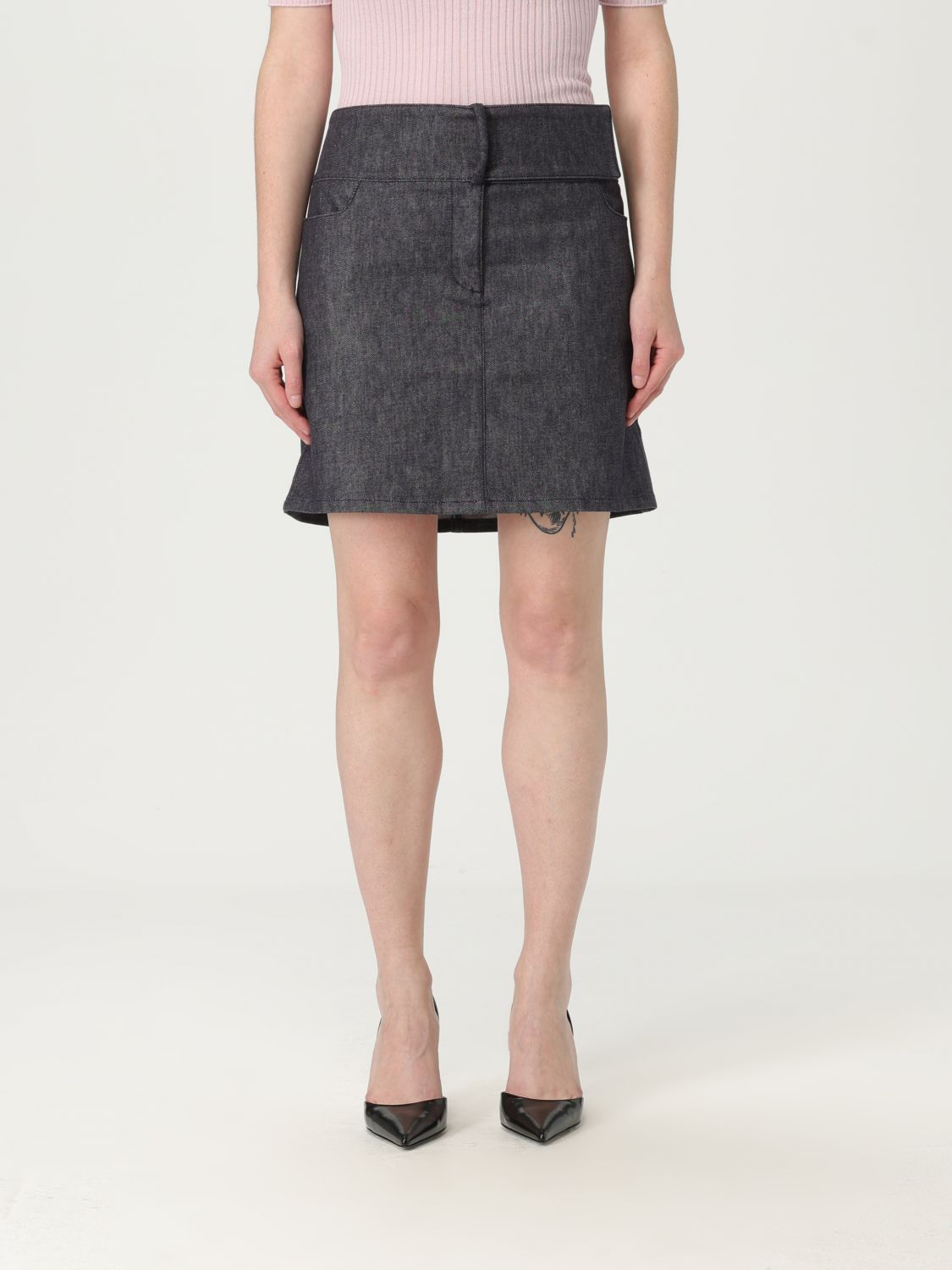 [Courreges] Mini skirt FW25 225DJU271DE0035 9011