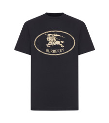 [Burberry] T-shirts Short Sleeve FW26 8110953A1189 BLACK