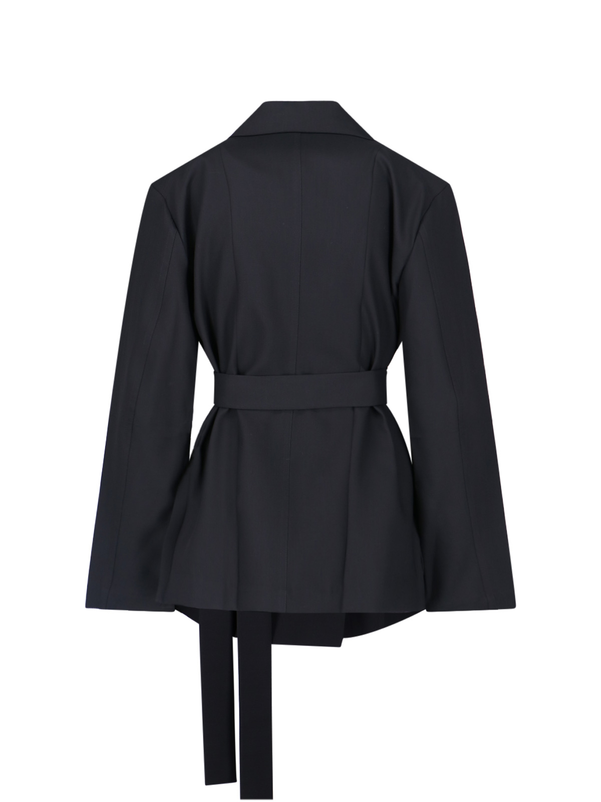 [SETCHU] Coat FW25 U001J001W001BLACK