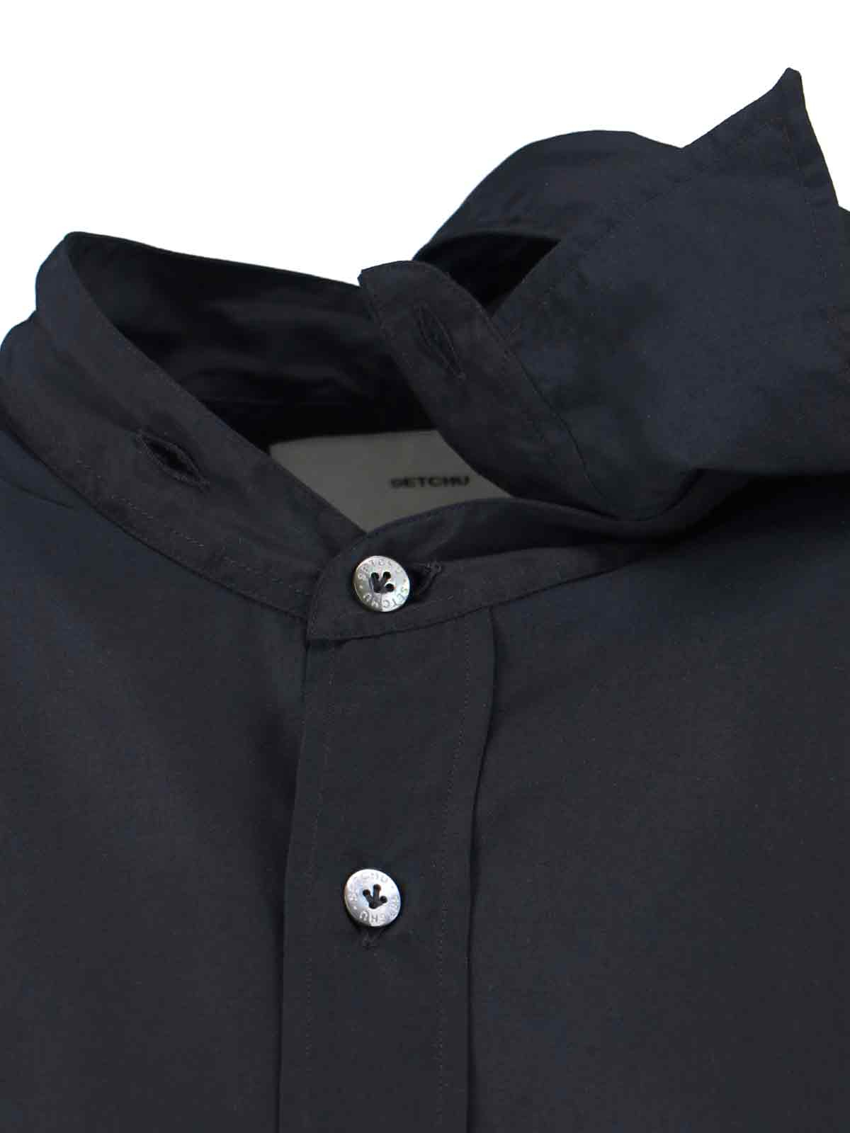 [SETCHU] Shirts Long Sleeve FW25 U001H001P001BLACK
