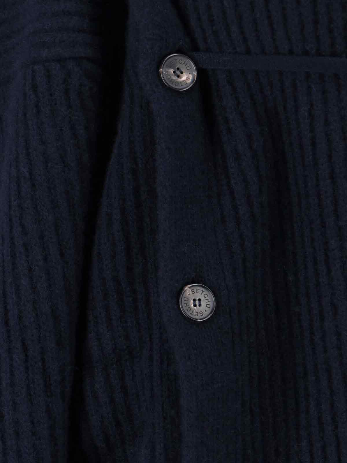 [SETCHU] Knitwear FW25 U232Y005W020NAVY
