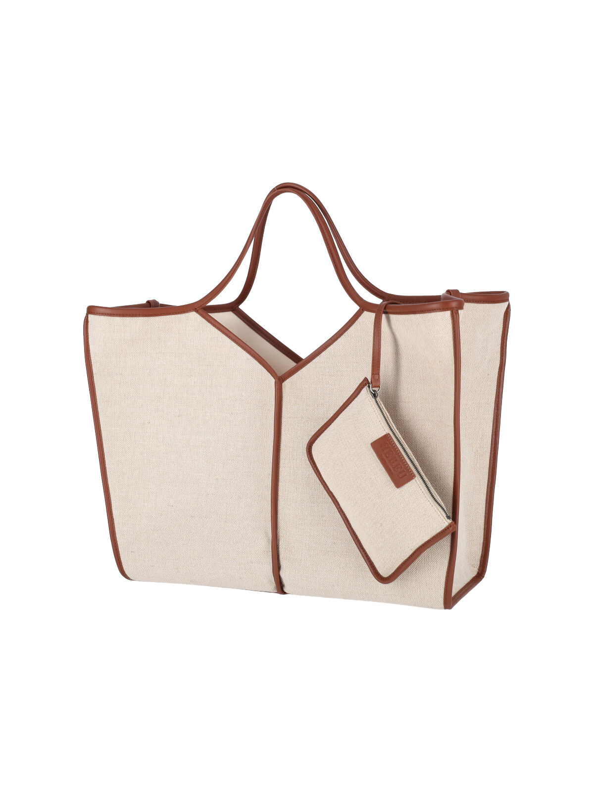 [HEREU] Tote bag SS25 CASQWBS25NATURAL CHESTNUT