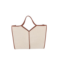 [HEREU] Tote bag SS25 CASQWBS25NATURAL CHESTNUT