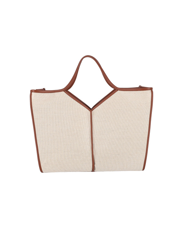 [HEREU] Tote bag SS25 CASQWBS25NATURAL CHESTNUT