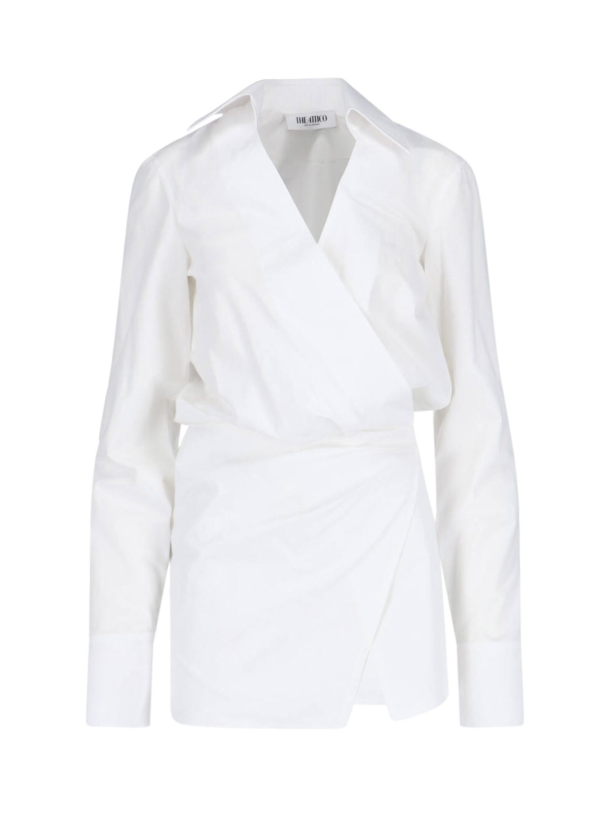 [The Attico] Long sleeve dress SS25 250WCA00394 CCC052AA001