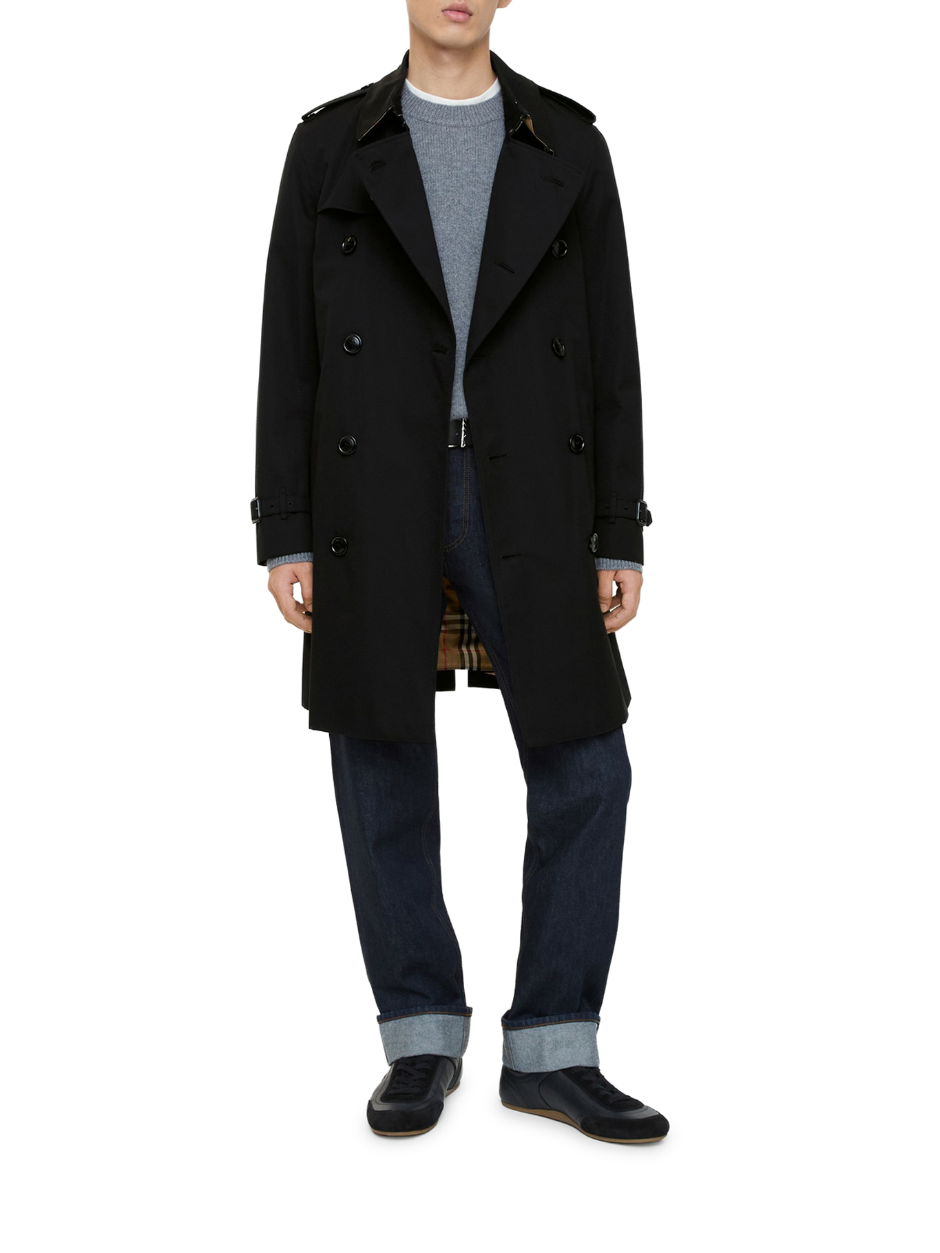 [Burberry] Trench Coat FW26 8117229A1189 BLACK