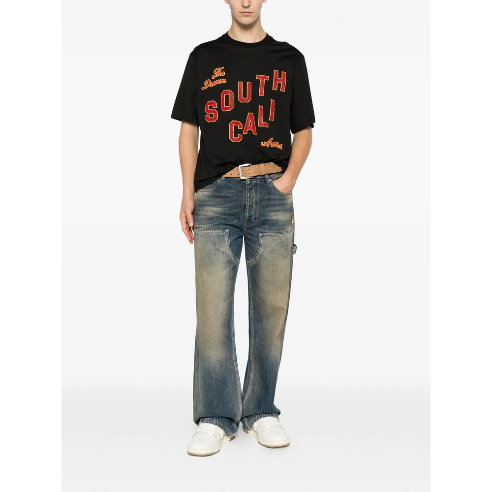 [Amiri] T-shirts Short Sleeve FW26 AMTOJR1180  BLACK