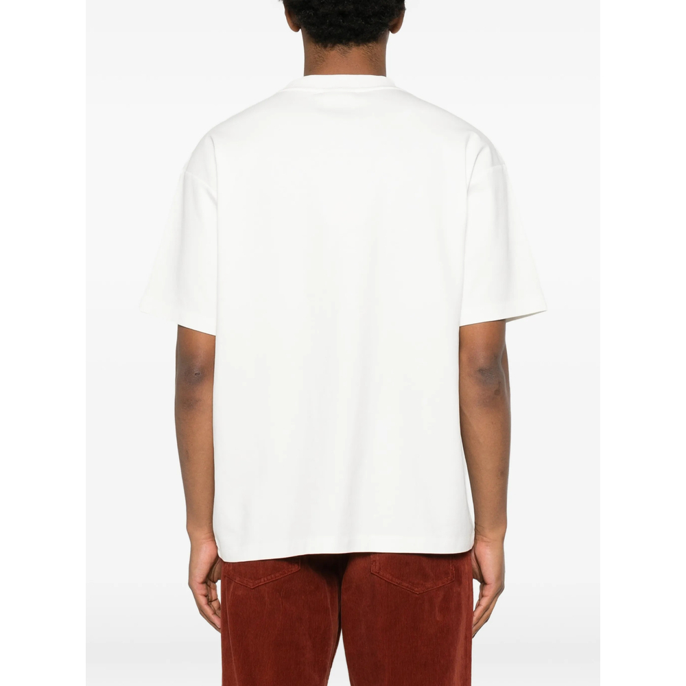 [DROLE DE MONSIEUR] T-shirts Short Sleeve FW26 L-TS336 CO002 OFFWH
