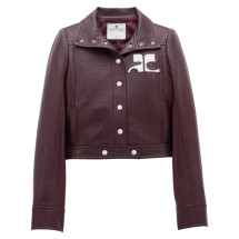 [Courreges] Leather Jacket FW26 PERCBL005VY 0014 4010