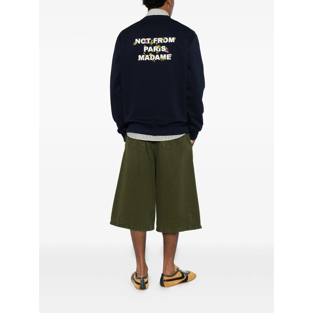 [DROLE DE MONSIEUR] Sweatshirt FW26 L-SW209 CO127 NAVY
