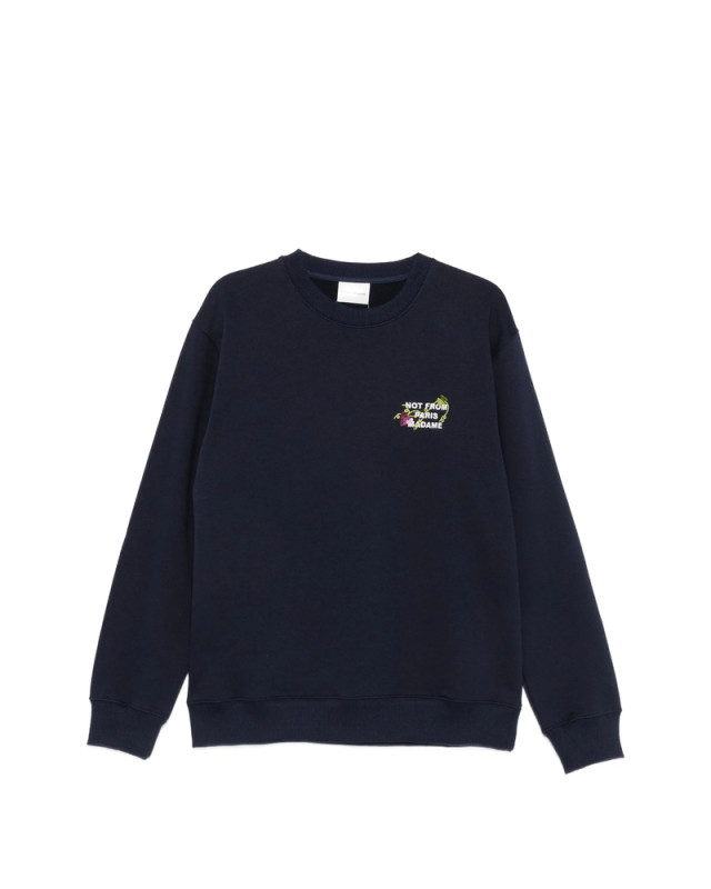 [DROLE DE MONSIEUR] Sweatshirt FW26 L-SW209 CO127 NAVY