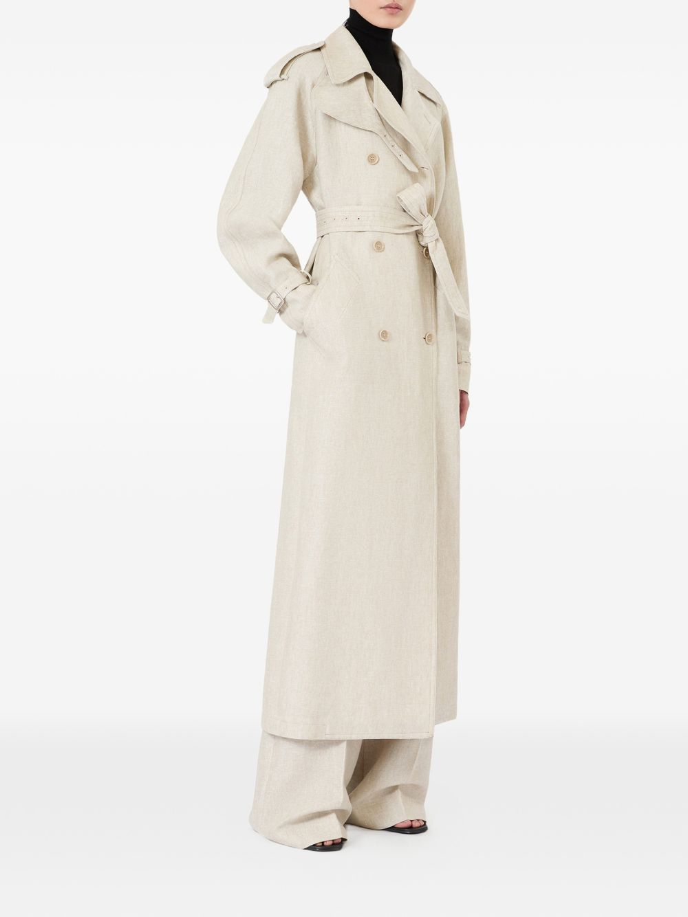 [MaxMara] Trench Coat SS26 2611121153600315002