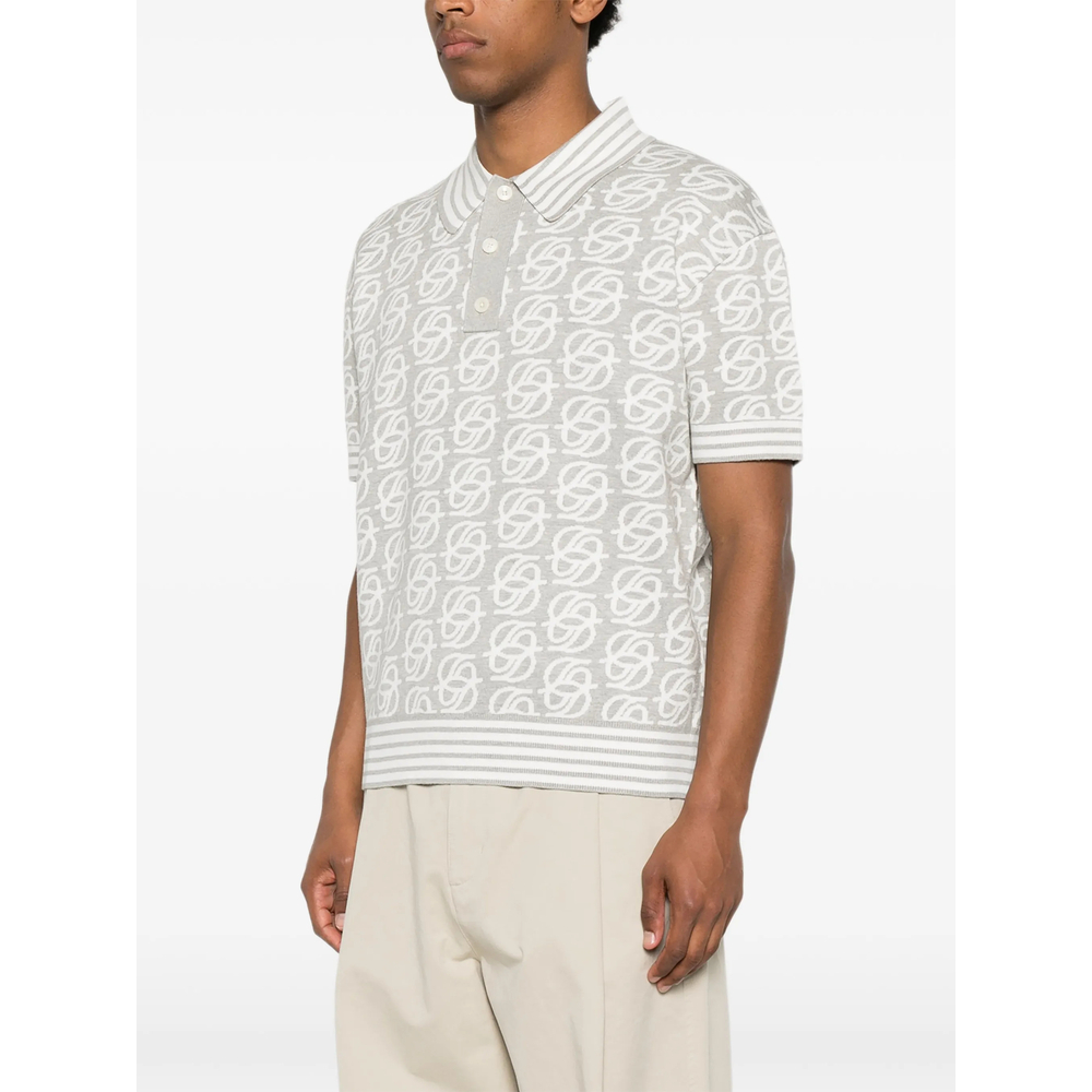 [DROLE DE MONSIEUR] Shirts Short Sleeve FW26 L-PO219 VI040 GREY