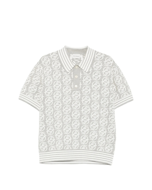 [DROLE DE MONSIEUR] Shirts Short Sleeve FW26 L-PO219 VI040 GREY
