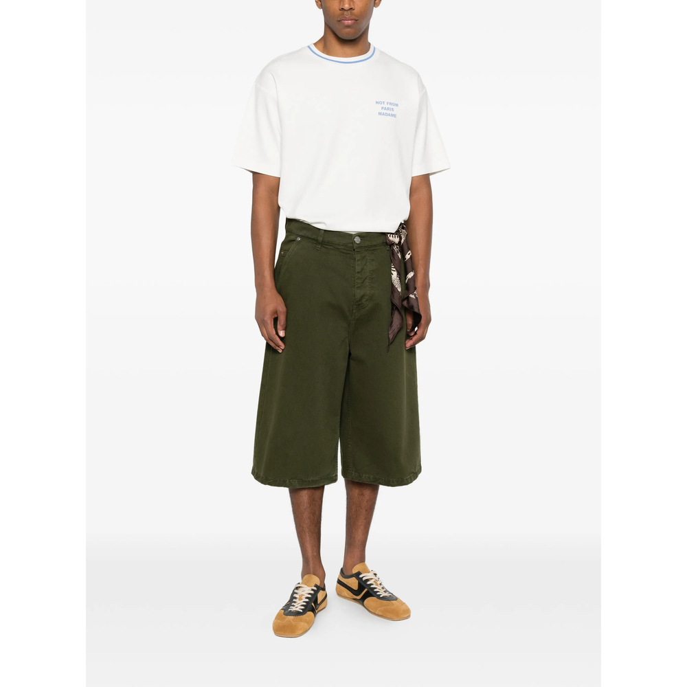 [DROLE DE MONSIEUR] T-shirts Short Sleeve FW26 L-TS189 CO0002 OFFWH