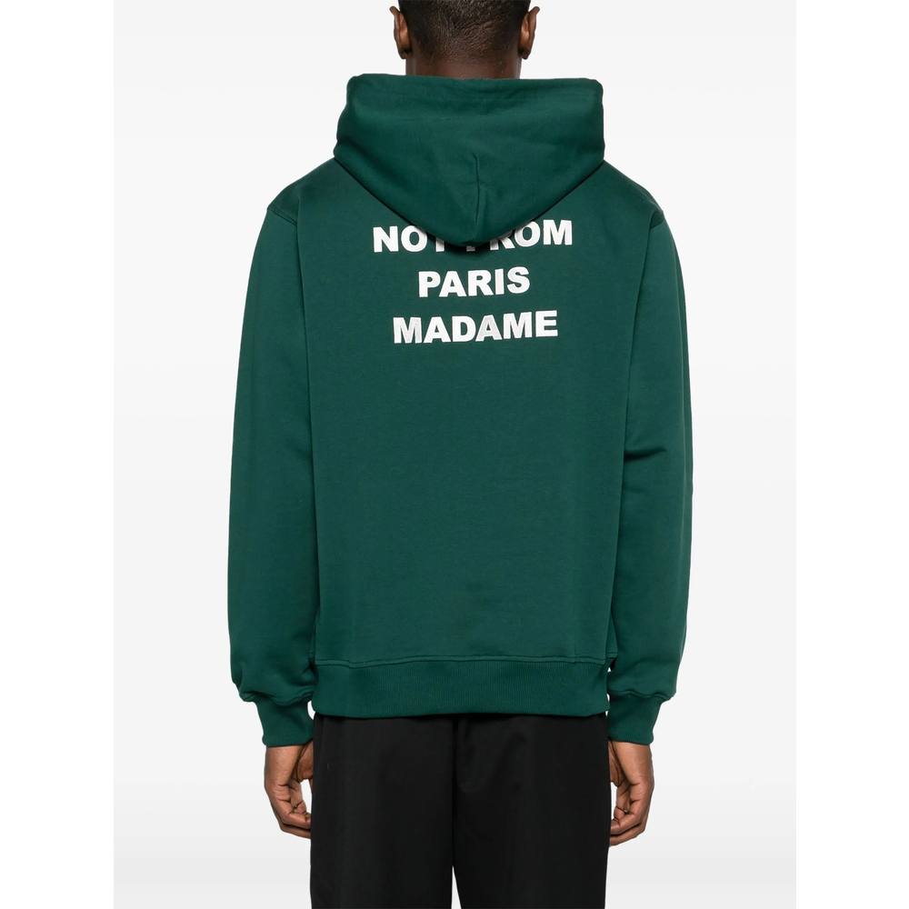 [DROLE DE MONSIEUR] Hoodie FW26 PERM-HO162 CO127 DKGRE