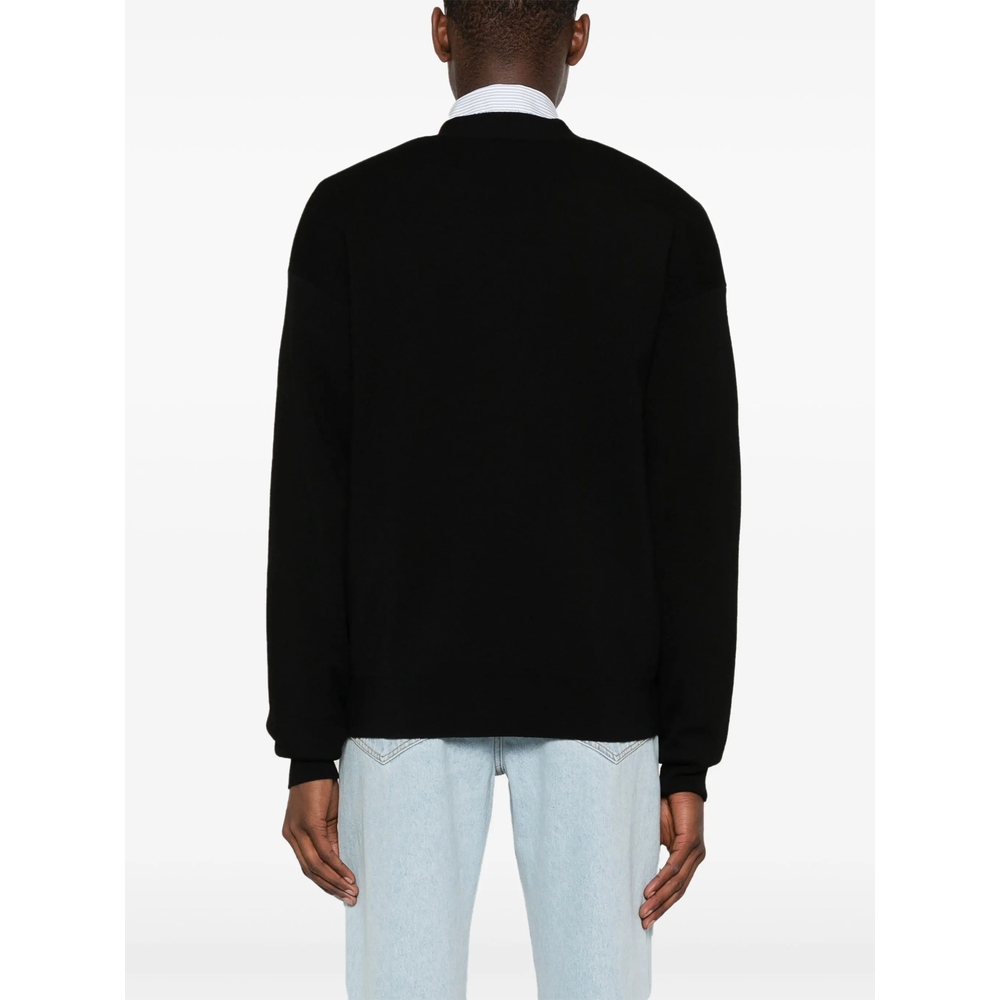 [DROLE DE MONSIEUR] Cardigan FW26 PERM-CA123 WO007 BLACK
