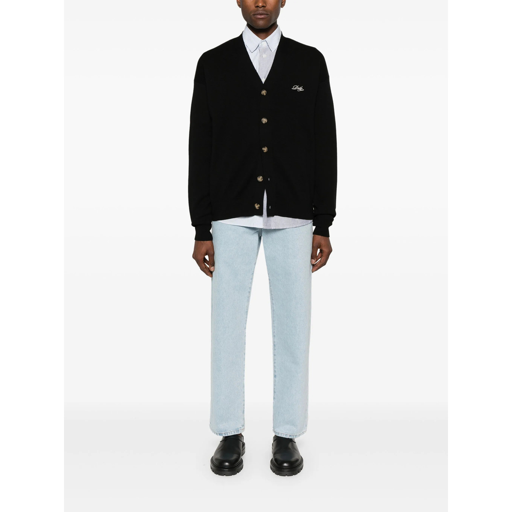 [DROLE DE MONSIEUR] Cardigan FW26 PERM-CA123 WO007 BLACK