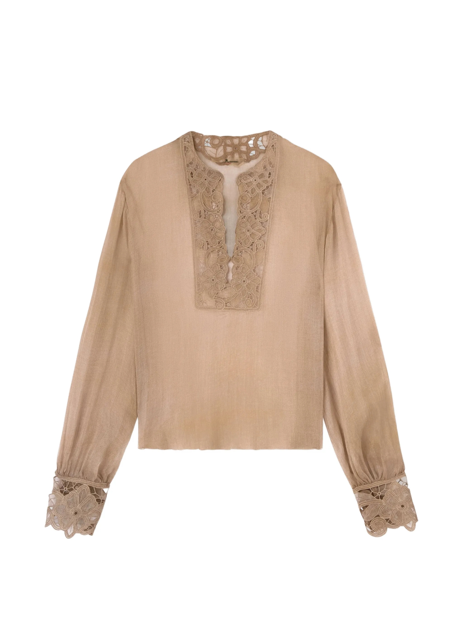 [Ermanno Scervino] Shirts Long Sleeve SS26 D482K766CSRFWBS4850