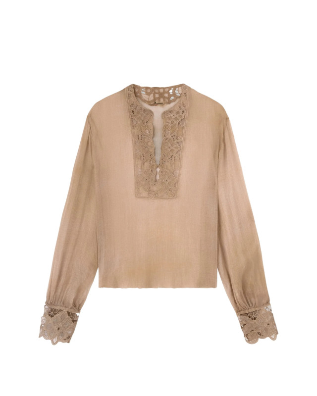 [Ermanno Scervino] Shirts Long Sleeve SS26 D482K766CSRFWBS4850