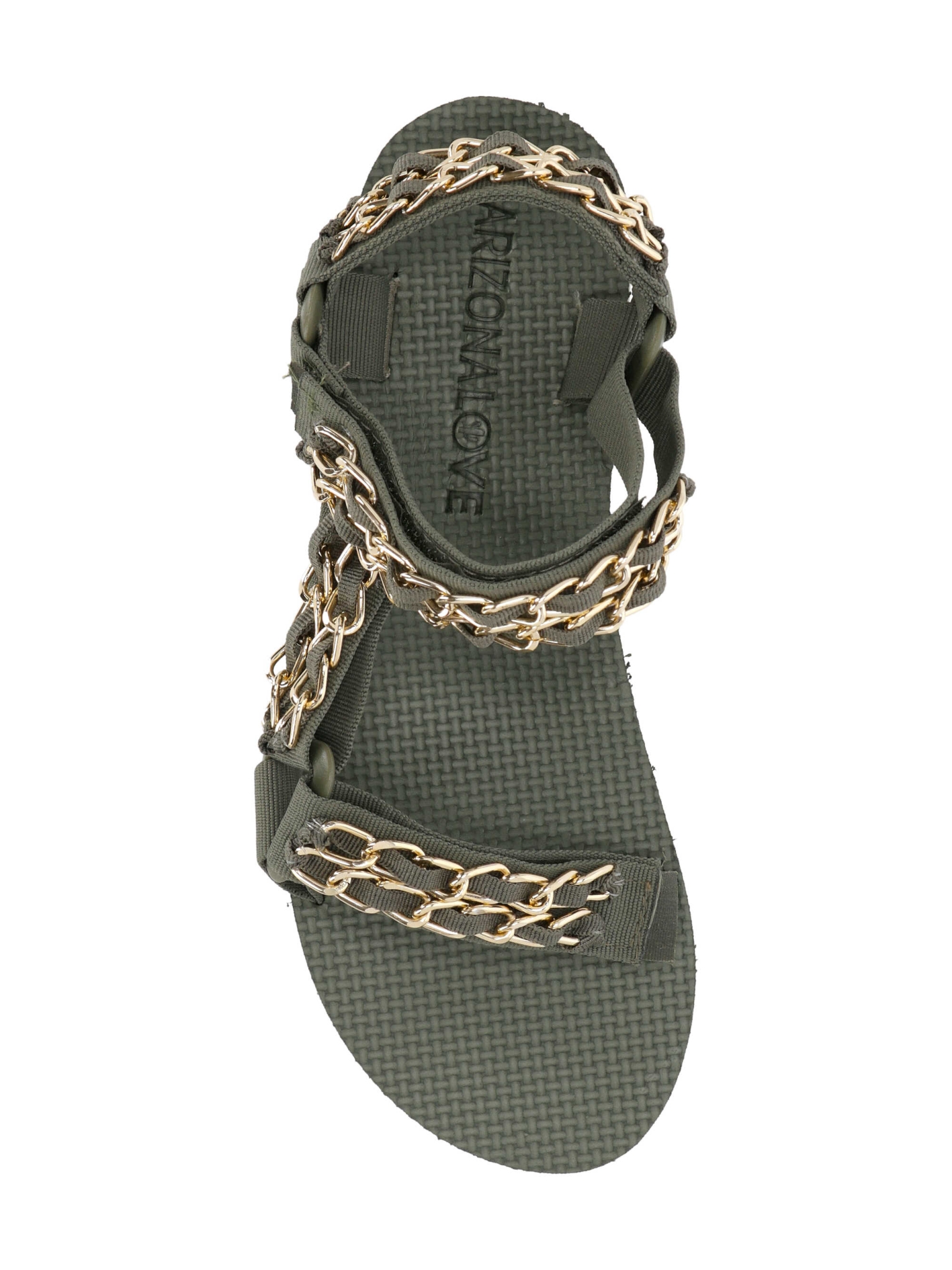 [ARIZONA LOVE] Sandals SS26 SS25TKGLDCHAINKAKIGOLD / KAKI